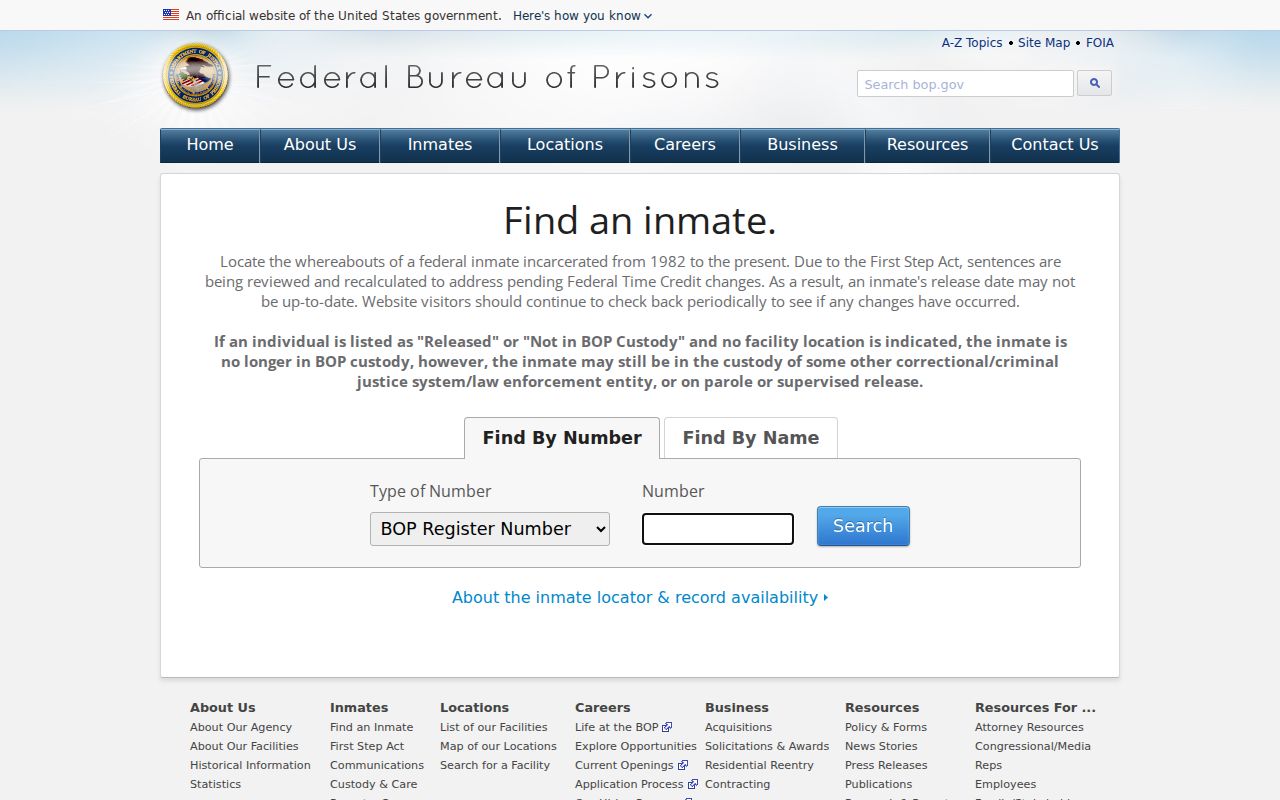Federal custody layer for Anderson County arrest search